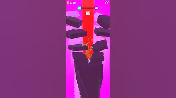 Stack ball gameplay #stackballgame #shorts #short #youtubeshorts #gameplay #games