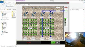 Mini SCADA Maqueta Riego LabVIEW + Arduino