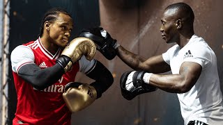 Full Anthony Yarde public workout in Russia | Beast from the East shows off his knockout power