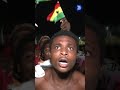 Ghana dance celebrations after World Cup win