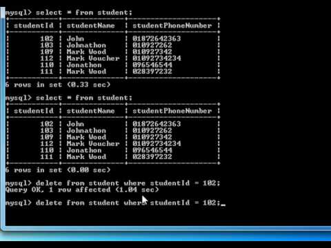 Mysql Tutorial For Beginners part - 9 #  How To write MySQL DELETE Query (Bangla Tutorial)