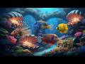 Experience the Blue Realm of Deep Sea Life 🐠 with Relaxing Ocean Waves | 4K Ocean #wildlife