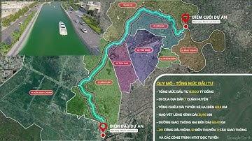 Phối cảnh Dự án cải tạo Kênh Tham Lương   Bến Cát   Rạch Nước Lên