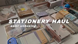 📦stationery pal haul | asmr unboxing with me | scrapbooking supplies