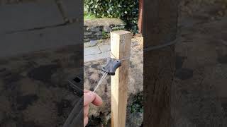 How to use Gripple tensioners in 30 seconds! #shorts #gardening