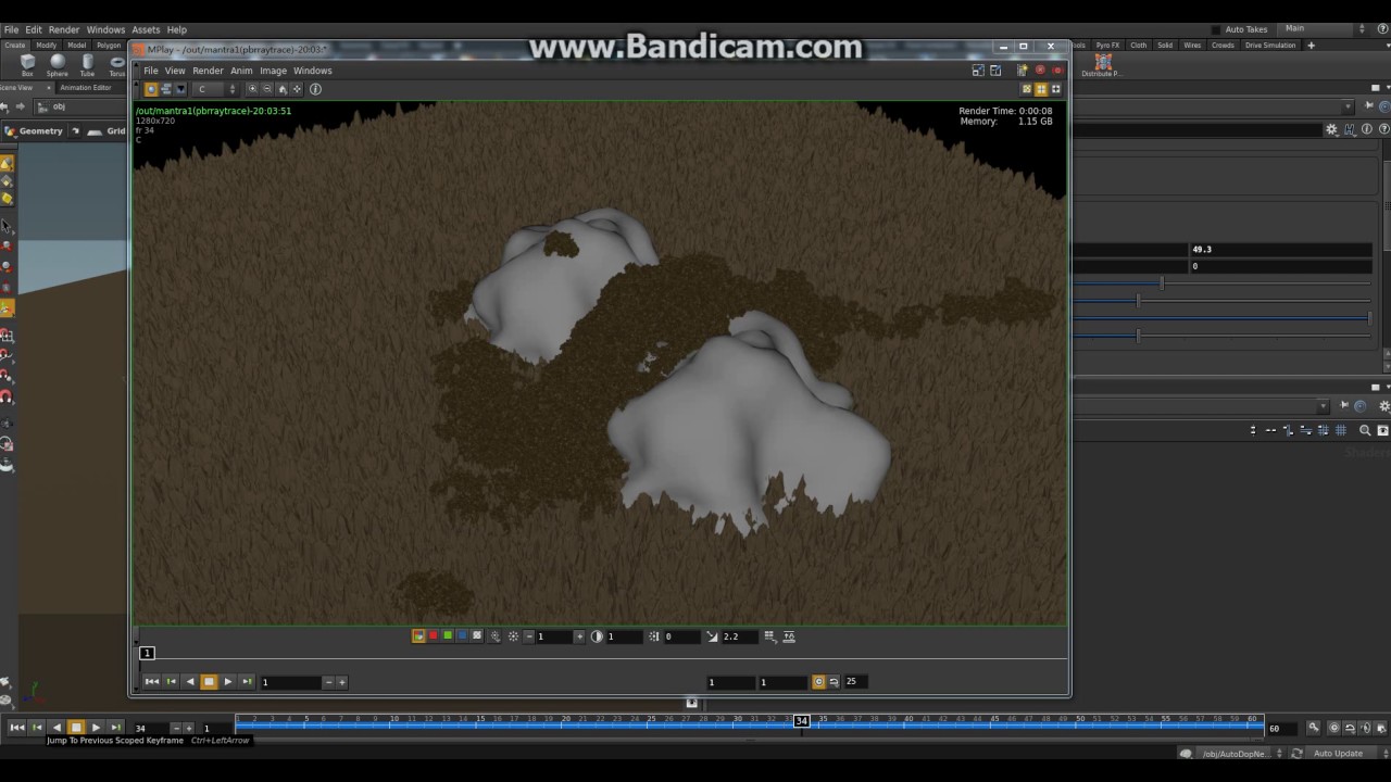 Houdini Grains part2 - YouTube