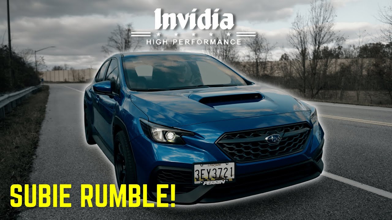 2022 WRX - Invidia R400 Exhaust Install & Sound Clips