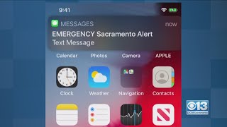 Placer, Yolo and Sacramento counties testing cell phone alert system Thursday