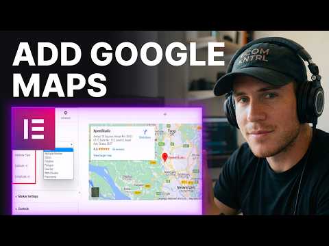 How To Add Google Maps To WordPress With Elementor (2026) | Elementor Widget