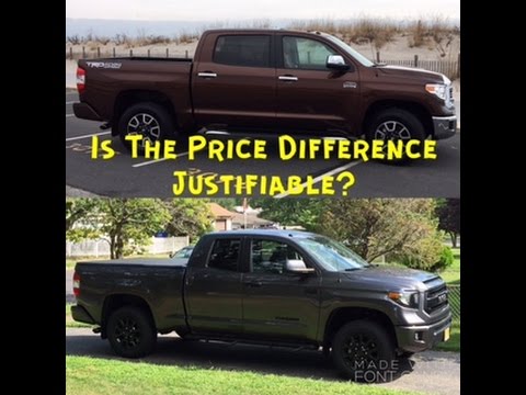 Toyota Tundra TRD Pro Vs 1794 TRD: Is The Price Difference Justifiable?