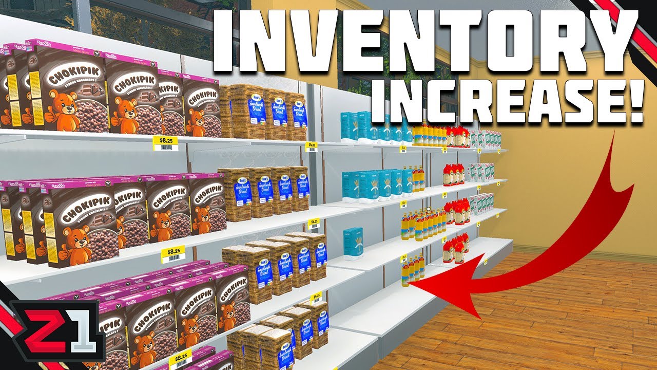 More Shelves, More Products MORE MONEY ! Supermarket Simulator [E4 ...