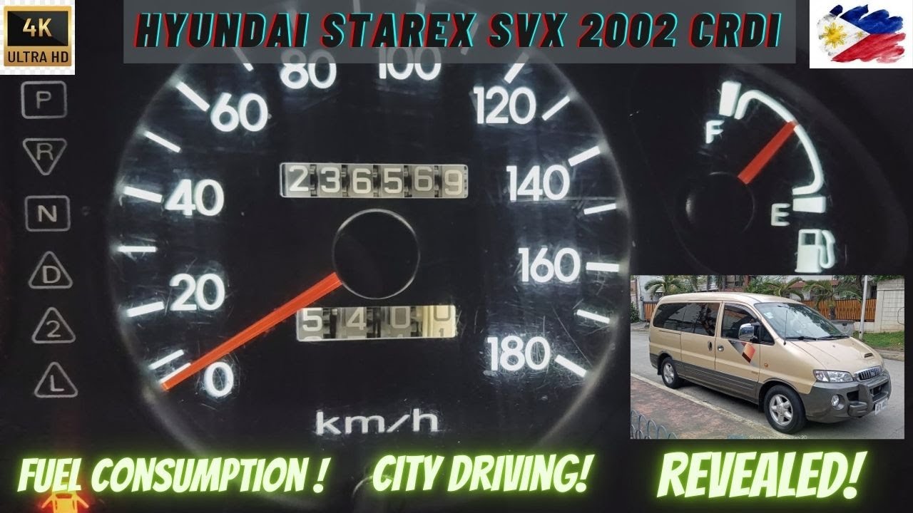 Hyundai Starex SVX | City Driving Fuel Consumption REVEALED | Tagalog ...