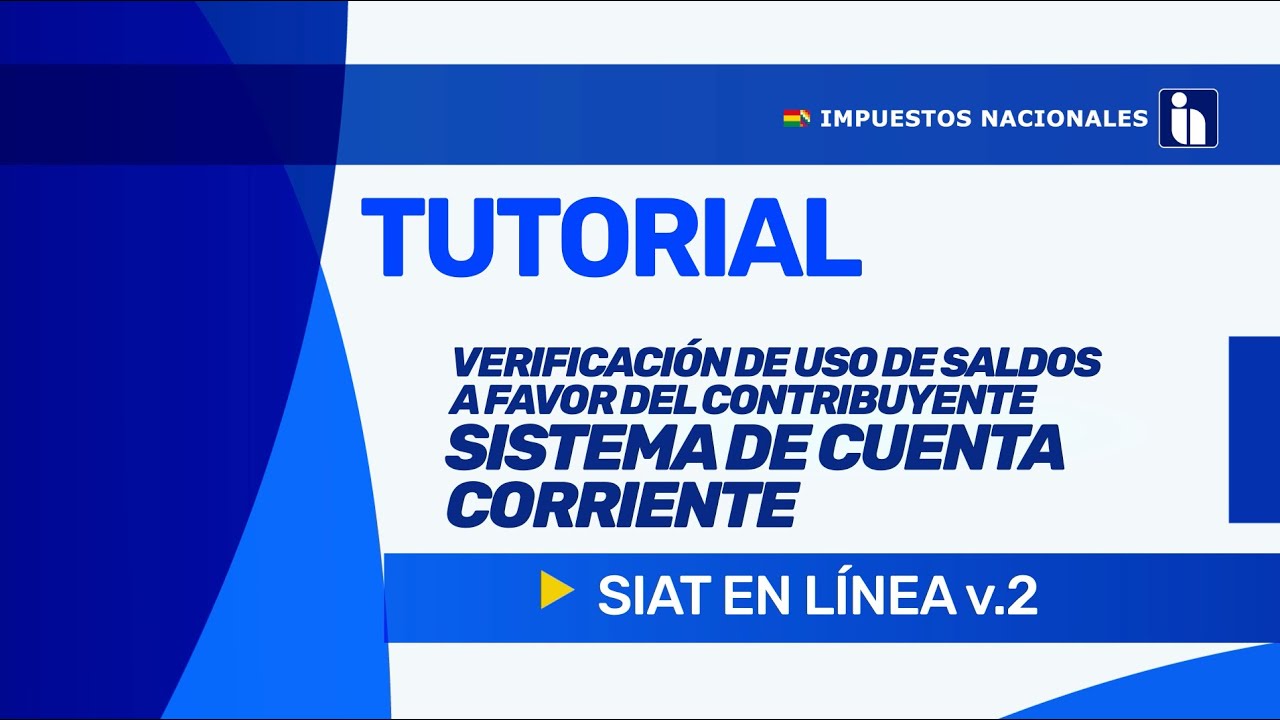 TUTORIAL CUENTA CORRIENTE