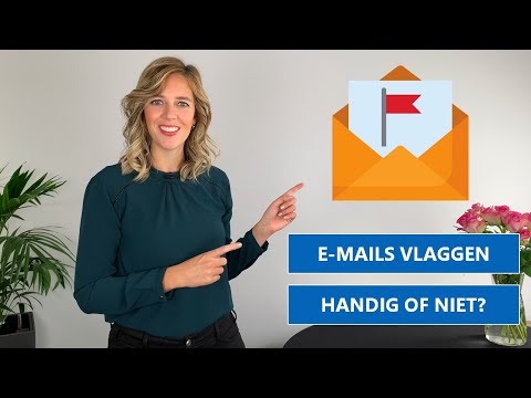 Vlaggetjes geven aan e-mails | Handig of niet handig?