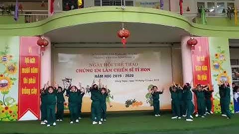 Liên khúc em lam bộ đội-Lớp A2-MN Đông Ngạc B-Bắc Từ Liêm-Hà Nội