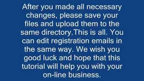 How to edit outgoing emails in PrestaShop Presta Shop