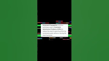 AL3391  UNIT  3. Constraints  propagation  #breaking #youtube #latest #trending  #youtube  #shotrs