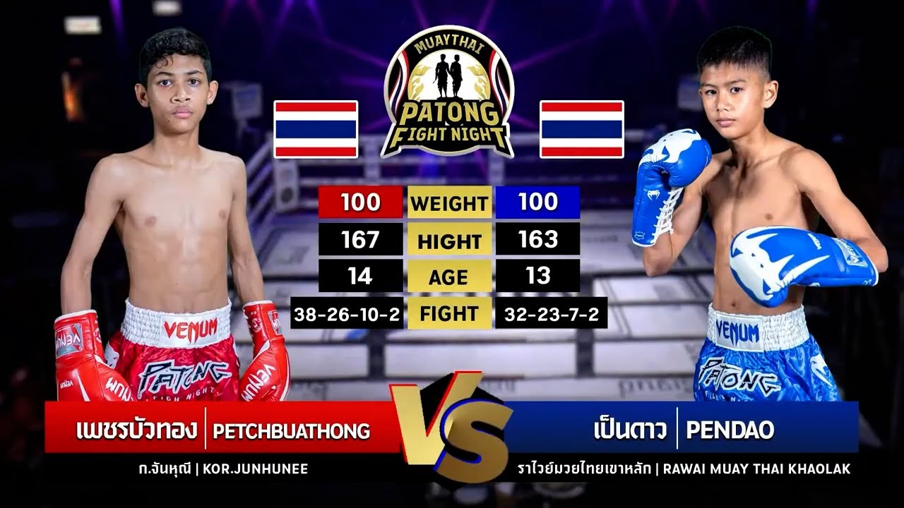 Petchbuathong Gor.Janhunee vs Pendao RawaiMuayThai