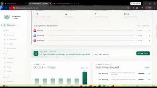 Schdeule and share Youtube and drive flow guide
