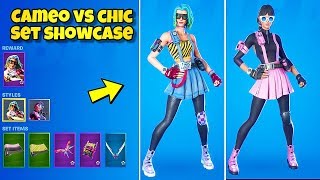 New Cameo Vs Chic Skin Showcase Blade Bag Back Bling, Highlight Strikers Pickaxe & More