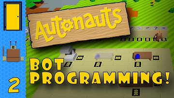 Autonauts - Part 2: Basic Crafting - Bot Programming Game - Let