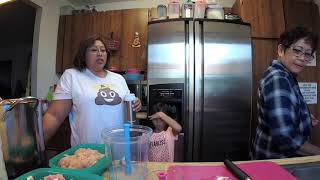 Pancit with Mom