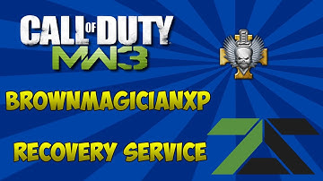 MW3 - BrownMagicianXP Recovery Service (Any Prestige, XP, All Challenges, GOD Mode Classes)