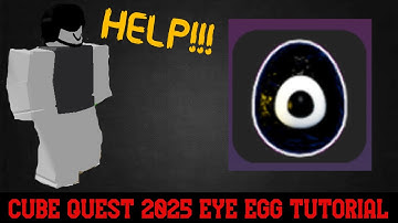 Cube Defense Eye egg/Eye chamber Tutorial (Cube Quest 2025)