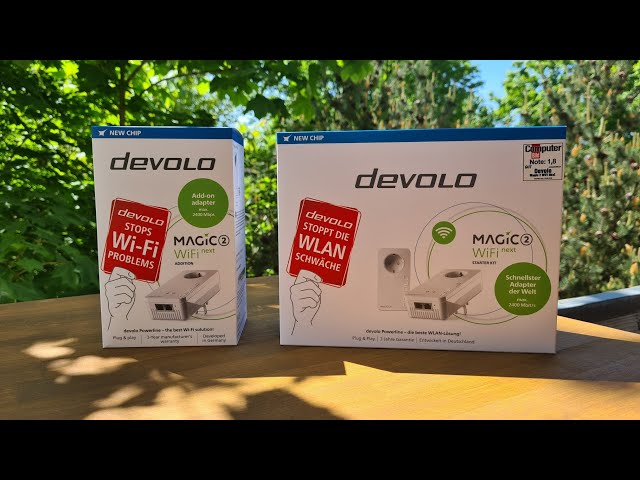 devolo Magic 2 WiFi next Starter Kit: Einrichtung und Test 