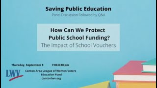 How Can We Protect Public School Funding?  The Impact of School Vouchers in Ohio