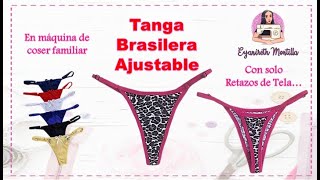 Tanga Brasilera Ajustable en 5 minutos