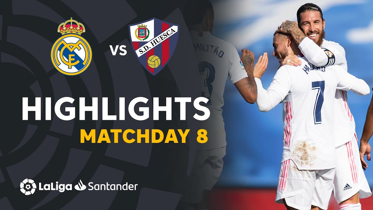 Highlights Real Madrid vs SD Huesca (4-1)