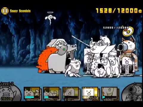 The Battle Cats Saucy Scandals With Polevaulter Cat Youtube