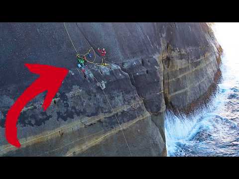 Fishing from a HUGE CLIFF for DINNER