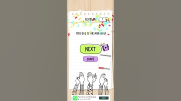 Brain Test Level 55 Answer - How Can The Bus Pass Through There