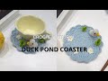 Easy Crochet Coaster for Beginners | DUCK POND COASTER (Under 30 Mins!)