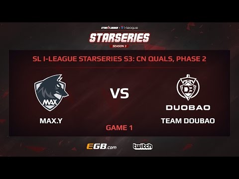 Max.Y vs Team Duobao, Game 1, SL i-League StarSeries Season 3, China