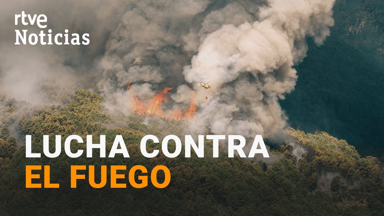 INCENDIO ÁVILA: Sigue SIN CONTROL y OBLIGA a NUEVOS DESALOJOS cerca de PEDRO BERNARDO | RTVE