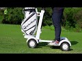 Eswing 4 wheels ambulance golf cart 48v 2000w folding golf cart scooter  golf electric scooter