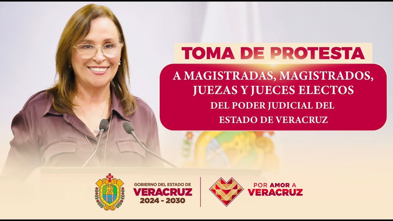 Toma de Protesta de Magistradas, Juezas y Jueces Electos del Poder ...
