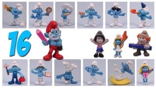 2013 The Smurfs 2 McDonalds Happy Meal Toy Brainy #5 