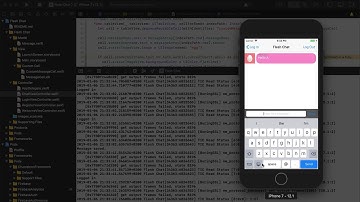 Creating an iOS 12 chat application