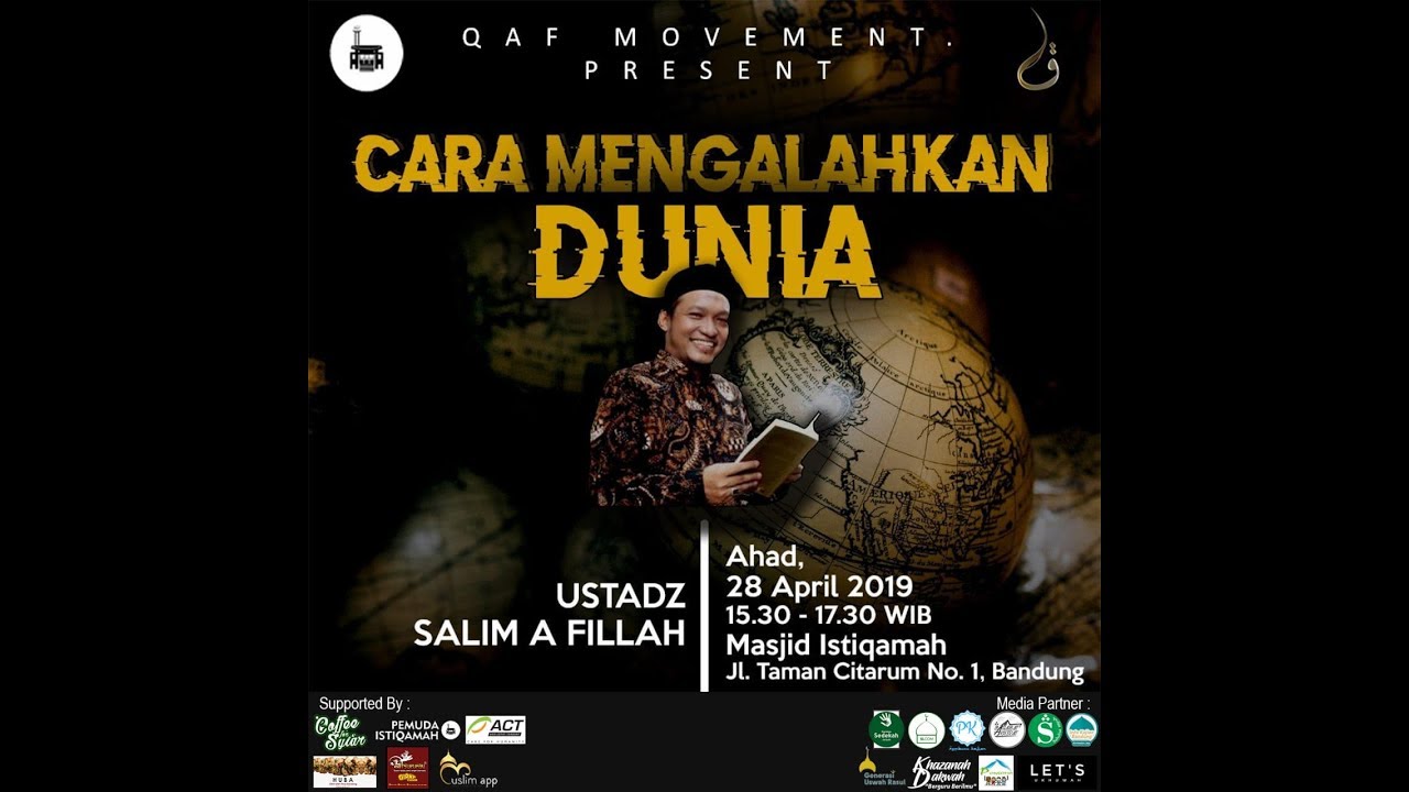 Cara Mengalahkan DUNIA || Ust. Salim A Fillah
