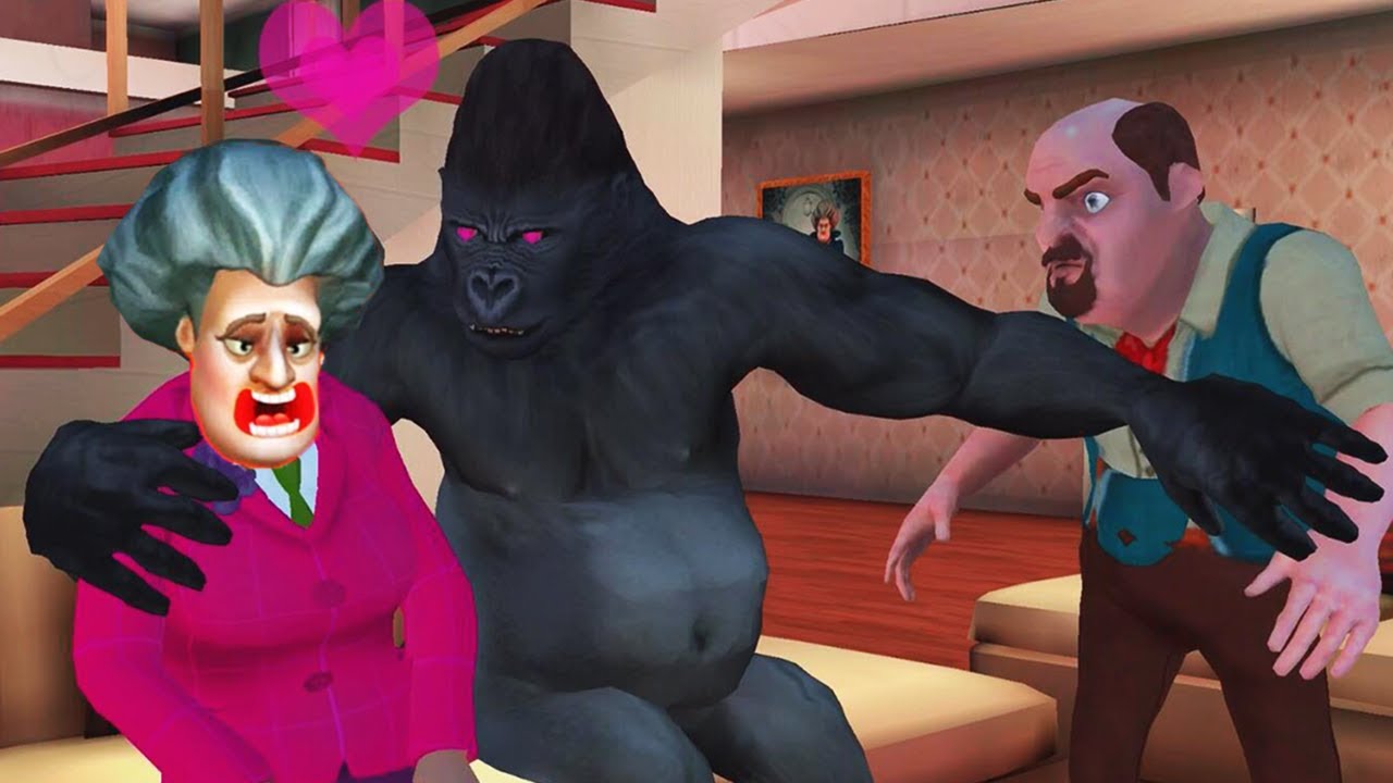 Scary Teacher 3D - All 3 New Levels Update: Bad Kong Clusion, Catwalk Catastrophe, Blown Up Walkthrough