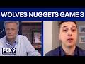 Timberwolves host Nuggets for Game 3 at Target Center