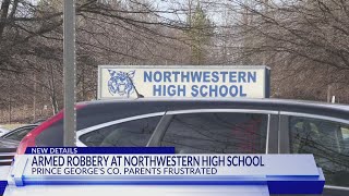 Northwestern High School locked down after armed robbery on football field