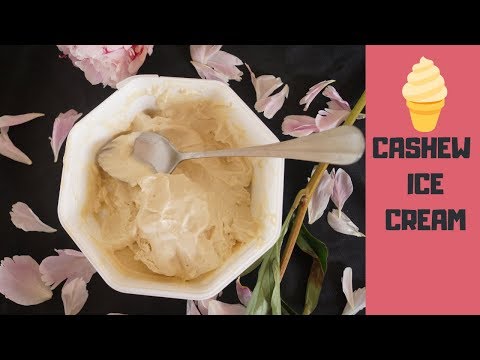 Creamy Cashew Ice Cream | Vegan, Gluten Free, Dairy Free | Matcha Ice Cream