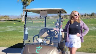 Learning to golf ⛳️ at Rancho de los Caballeros in Wickenburg, Arizona