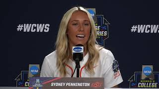 Oklahoma State WCWS Media Day