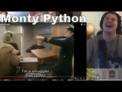 American Reacts Monty Python - The watch's smuggler